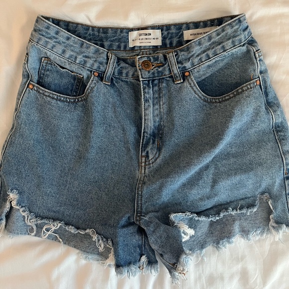 Cotton On Pants - Shorts High Rise